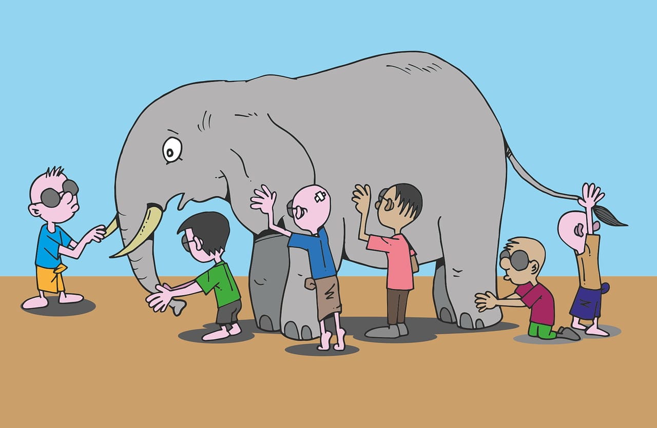 Die Blinden und der Elefant