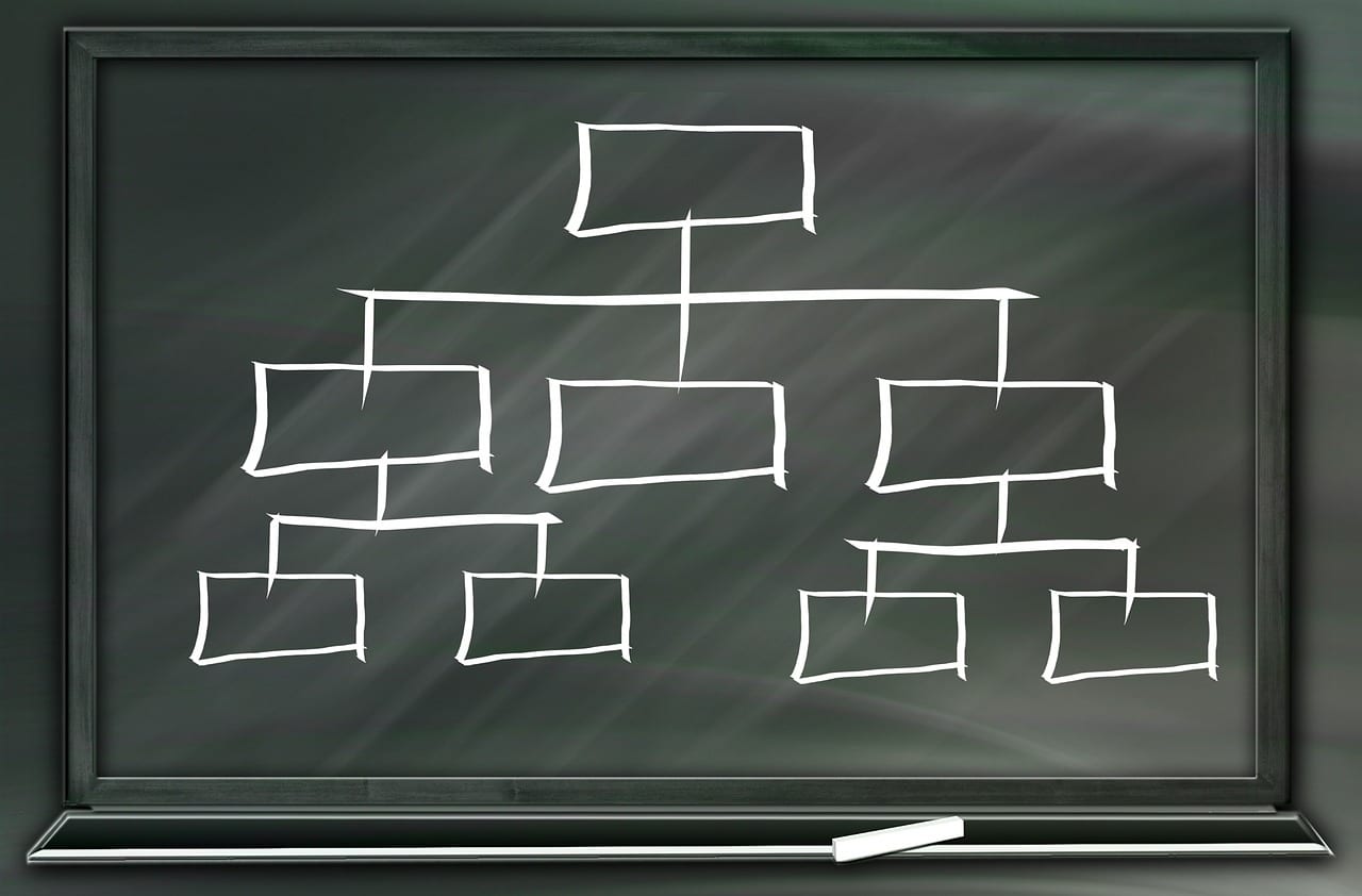 Grafische Darstellung Linienorganisation