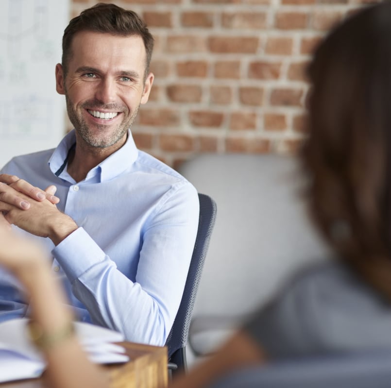 teamprove-business-coaching Geschäftsleute in Business-Coaching-Situation