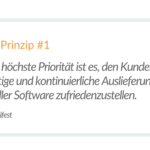 Agiles Prinzip 1