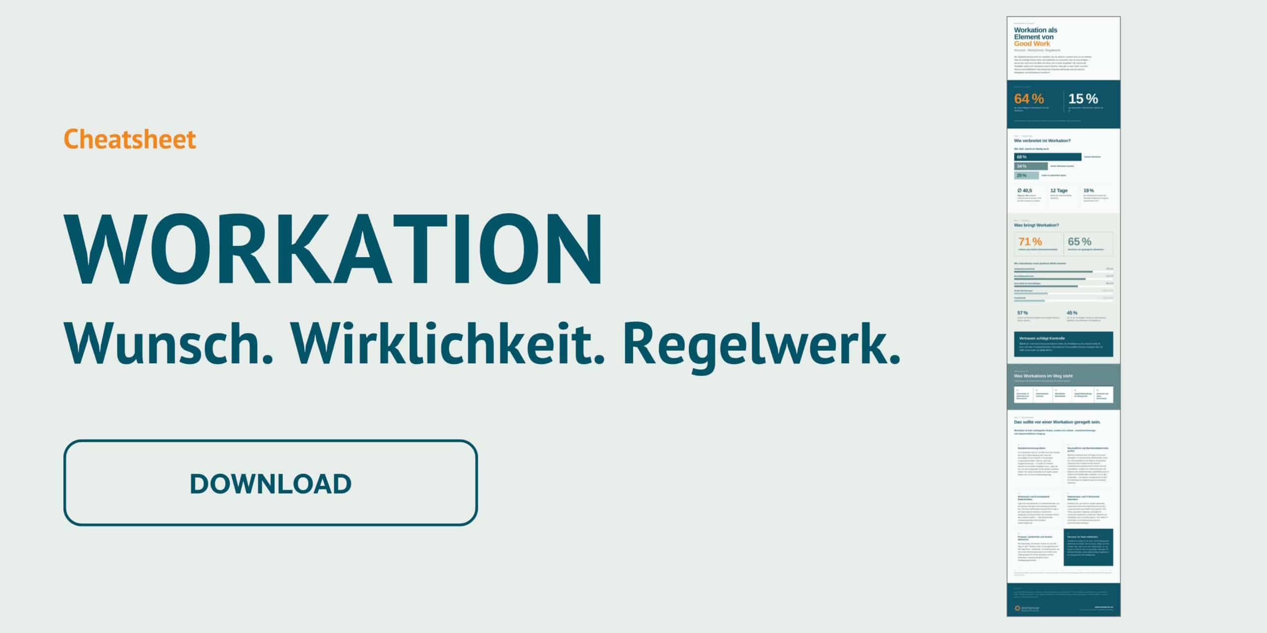 Infografik Workation